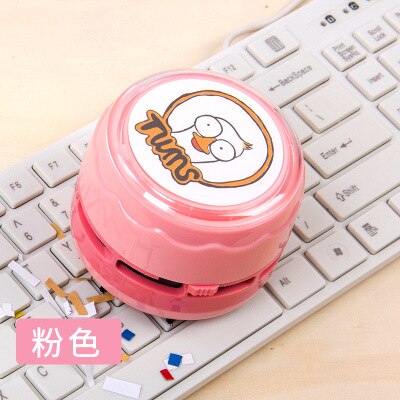 Tenwin Electric Vacuum Cleaner Desk Set Desktop Mini Auto Portable Cordless Dust Sweeper For Kids Office School Supplies: 2