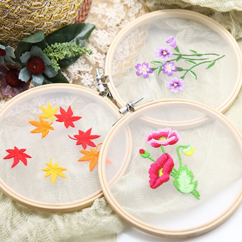 DIY Embroidery Flower Painting Interesting Handicrafts DIY Material Kits Beginner Embroidery Embroidery Kit Stitch Kit