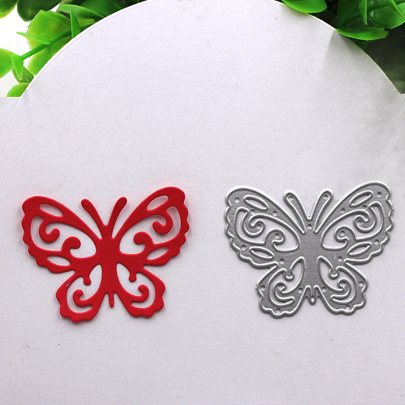 Mooie Mooie Vlinder Stalen Metalen Stansen Sterft Scrapbooking Embossing Sterft Snijd Stencils DIY Decoratieve Kaarten Craft