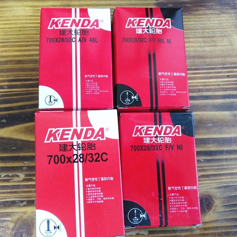 Kenda bicycle inner tube road bike inner tubes 700X28/32c AV/FV 1PCS