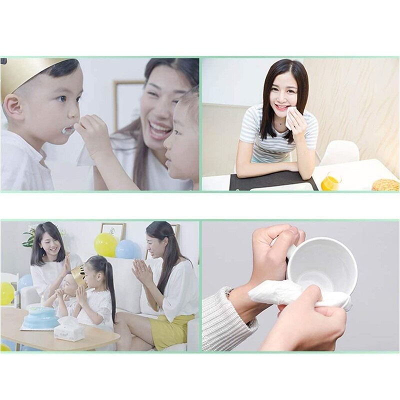 1 Roll 3-ply Toilet Paper Home Roll Paper Soft Skin-Friendly Bathroom Paper Tissue White