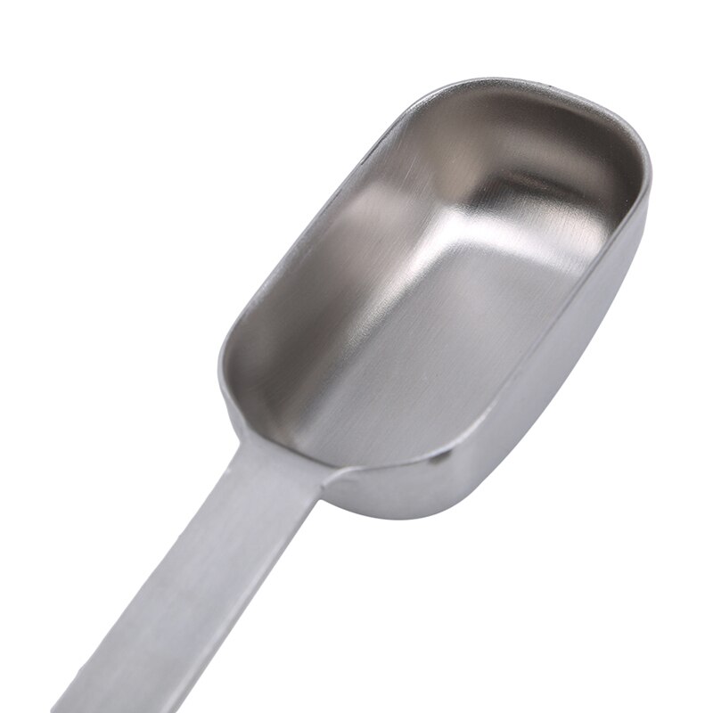 Báscula de cocina de 15ml, cuchara con mango largo de acero inoxidable, para café, proteína, leche en polvo, cucharas de gramos, peso, báscula de alimentos