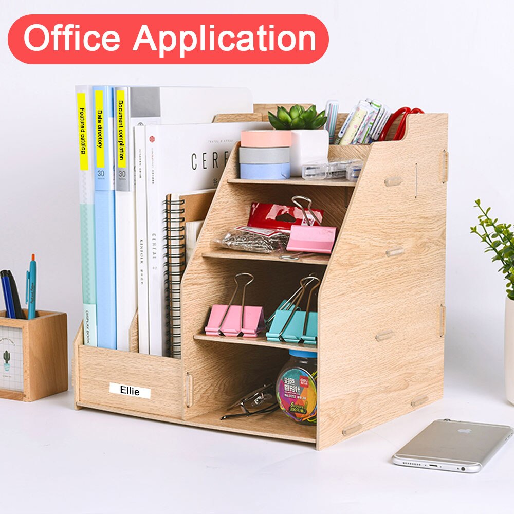 Ecowell 5pcs 12mm SS12KW LC-4WBN Black on White Compatible for Epson LW-300 LW-400 LW-600P LW-700 LC-4WBN9 Printer label maker