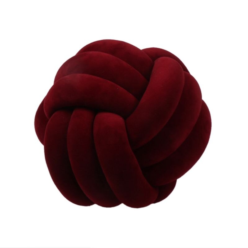 Zachte Knoop Bal Kussens Bed Gevulde Kussen Home Decor Kussen Bal Pluche Gooi: 15