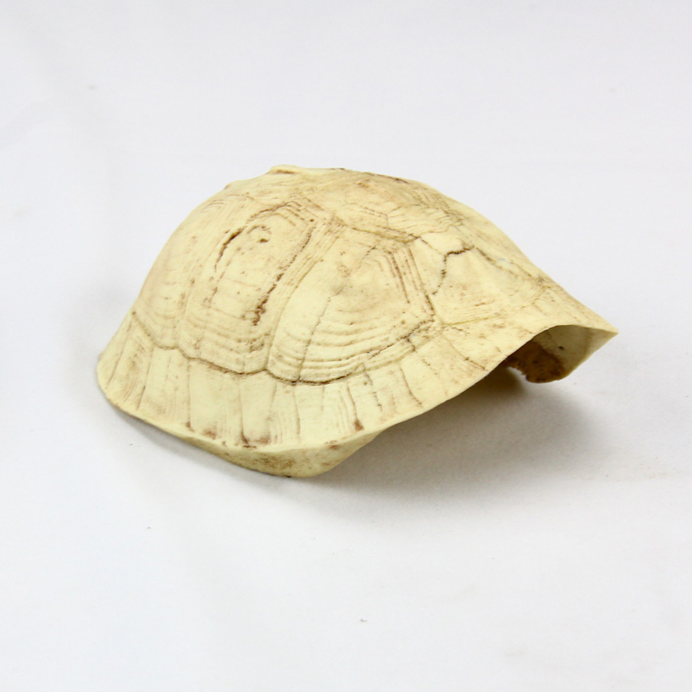 1pc Resin Cave Turtle Shell Hide Acrawl Decor Reptile Cave for Chameleon Spiders Earthworm