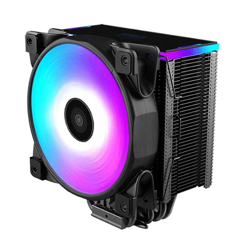 Cr1200 rgb fall stationär dator chassi vattenfläkt färgglad pc dator kylfläkt kylfläktcpu kylfläkt