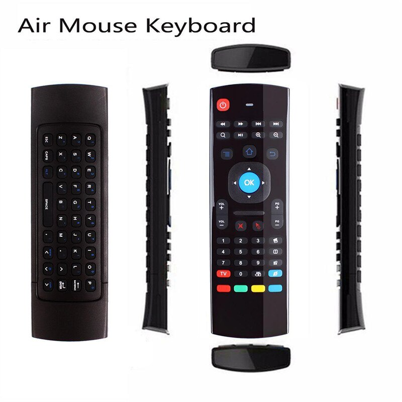 MX3 2.4G Wireless Keyboard Controller Afstandsbediening Air Mouse Voor Smart Android 7.1 Tv Box X96 Mini S905w Tx3 tvbox