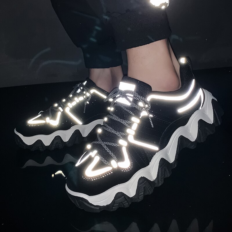 Seedstar herenschoenen lenteschoenen platform sneakers voor heren dikke casual dad schoenen dames dikke zool jongens jelly schoenen