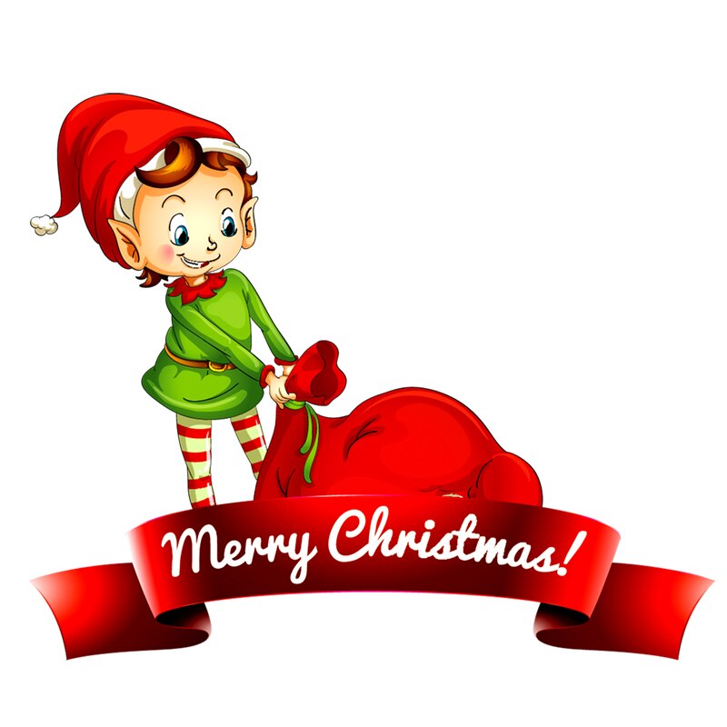 Three Ratels QC69 wall sticker quotes for Christmas Decoration of kindergarten Office space Shop window: QC69-1 / 50cm( 19.7inch)