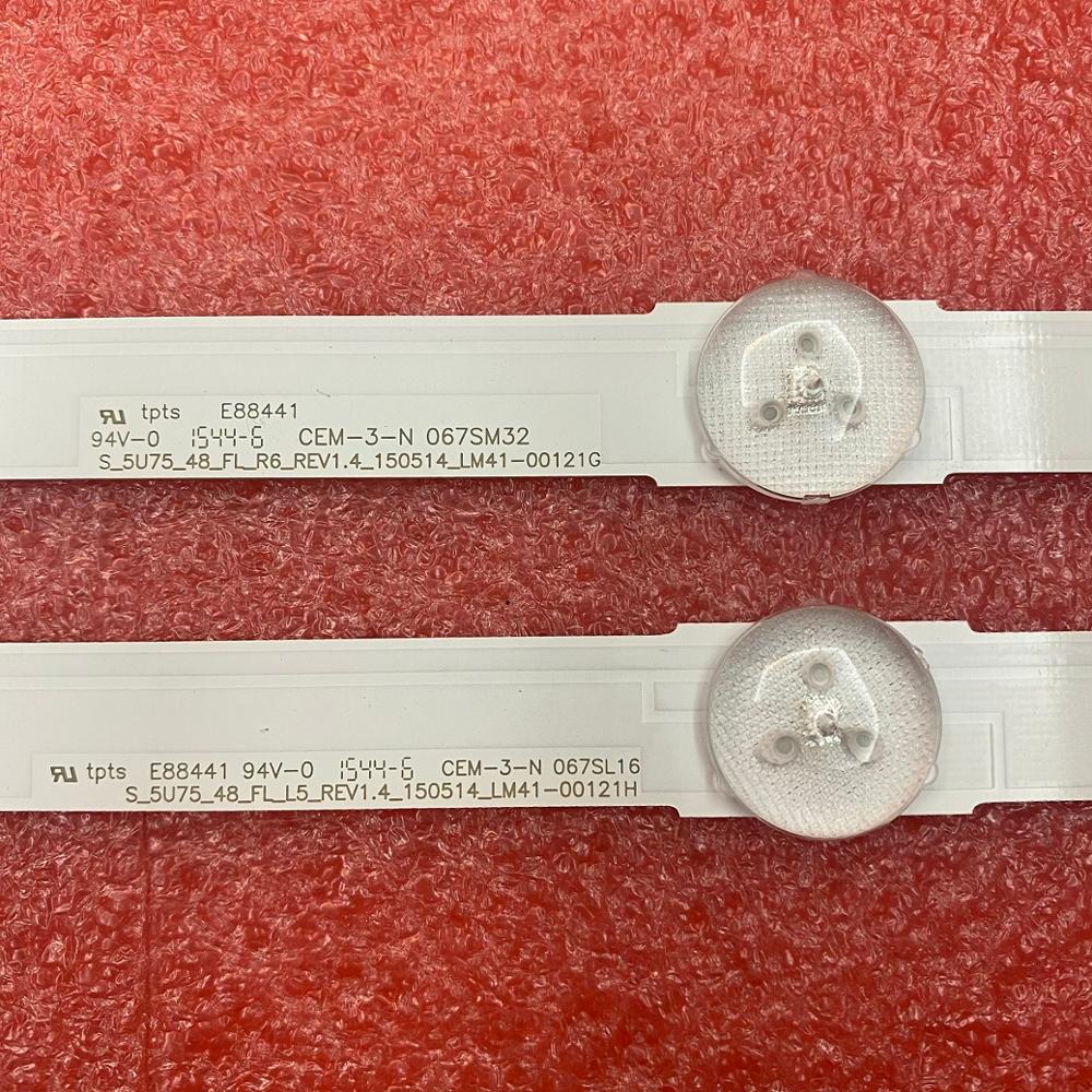 Tira de LED para Samsung UE48JU6400K UE48JU6500K UN48JU6100 UE48JU7000 UE48JU7090 UE48JU7080 UN48JU6020 UE48JU6470 UE48JU6415