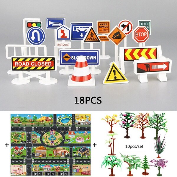 Teppich Stadt Straße Szene Verkehrs Autobahn Karte Spielen Baby Spielen matt Pädagogisches Spielzeug Für freundlicher Fitnessraum Spiele für freundlicher: B