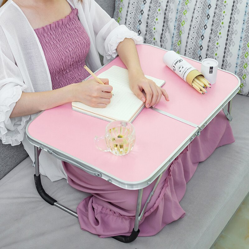Compact portable student laptop desk bed desk lazy folding table dormitory study table
