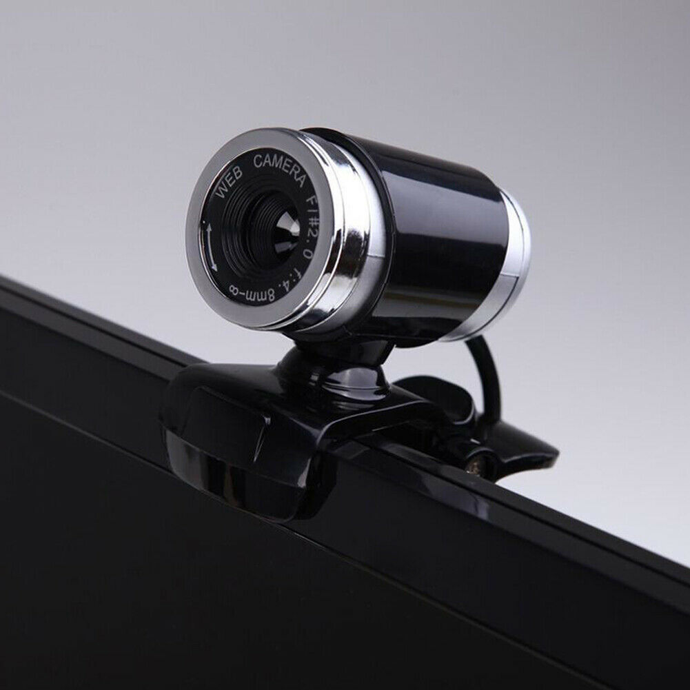 HD Webcam Desktop Laptop Web Camera Built-in Microphone Rotatable 360 Degrees for LCD Screen Notebook FAS6