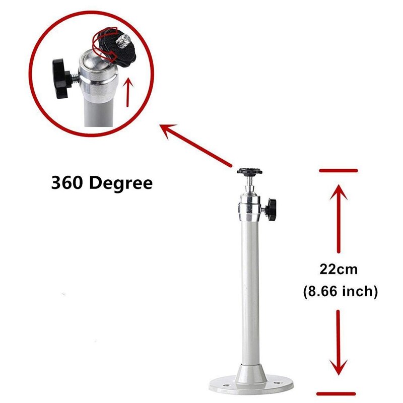 Soporte Universal para Proyector - Soporte Aluminio 21.5cm - Techo o Pared - Capacidad 5kg