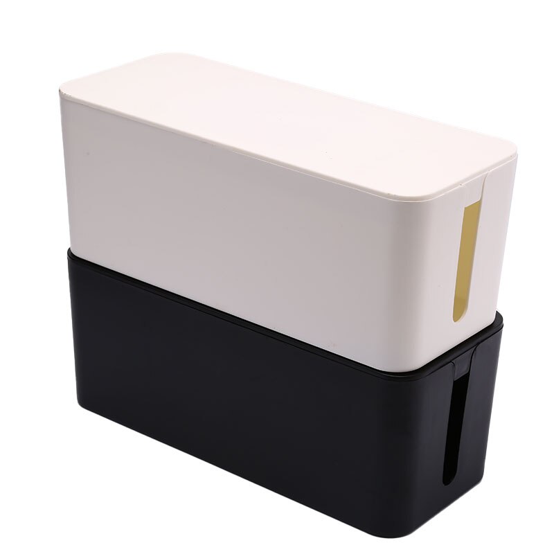 Plastic Wire Storage Box Convenient Removable Cover Cable Tidy Box Power Switch Easy to Heat Emission Junction Box