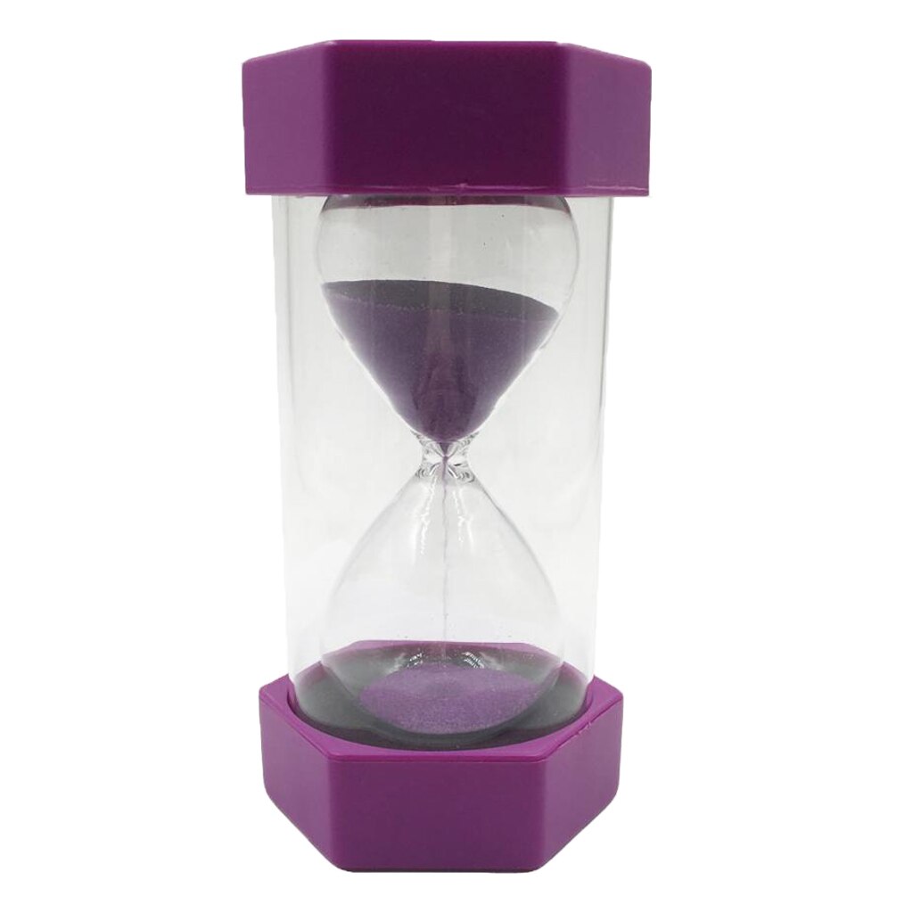 Plastic Sand Glass Clock Tea Timer 1 Minutes -40 Minutes Hourglass Sandglass Kitchen Cooking Yoga Sauna Timer Home Office Decor