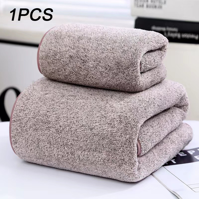 Coral Fleece Towel Bath Towel Quick and Easy to Dry Soft Absorbent Towels Bathroom Hotel Eco-Friendly Beach Towel For Home: 70x140cm / transparent