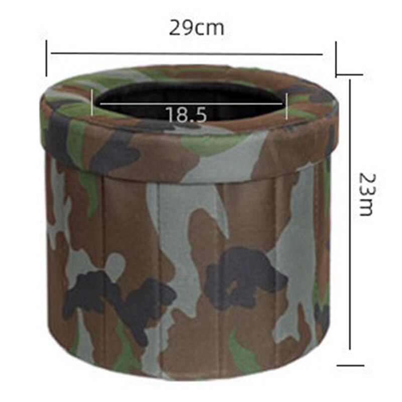 Portable Car Toilet Outdoor Mobile Toilet Foldable Camping Toilet for Long-Distance Travel/Outdoor Camping