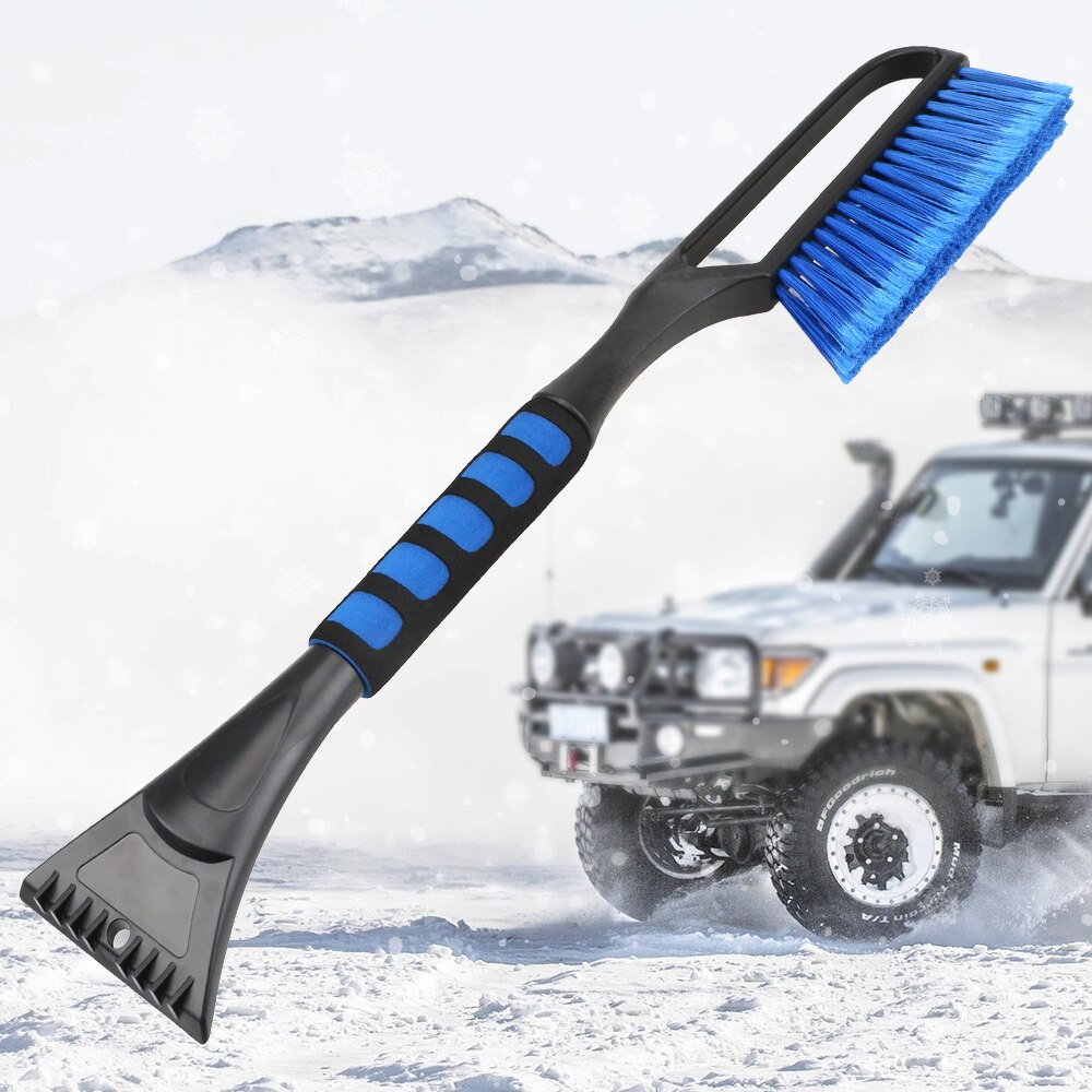 Sne børste skovl fjernelse børste til bilen forruden rengøring skrabeværktøj vinter værktøj bil køretøj sne is skraber