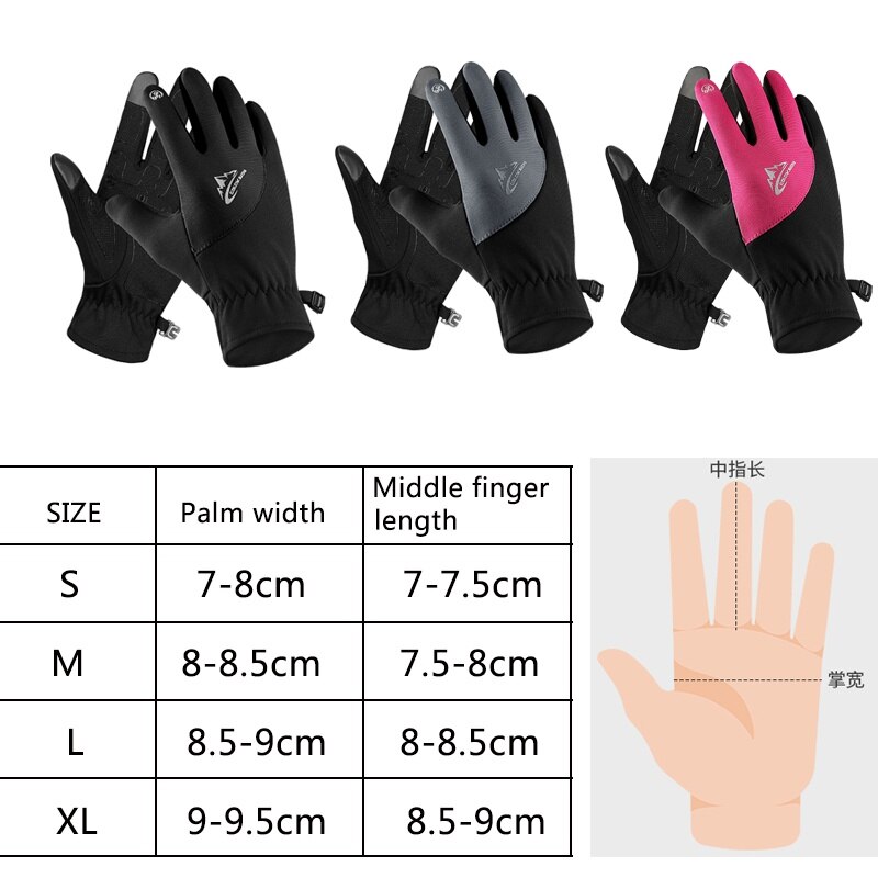 Winter Waterdichte Warme Mannen Handschoenen Ski Handschoenen Snowboard Handschoenen Motorrijden Winter Touchscreen Sneeuw Windstopper Handschoen