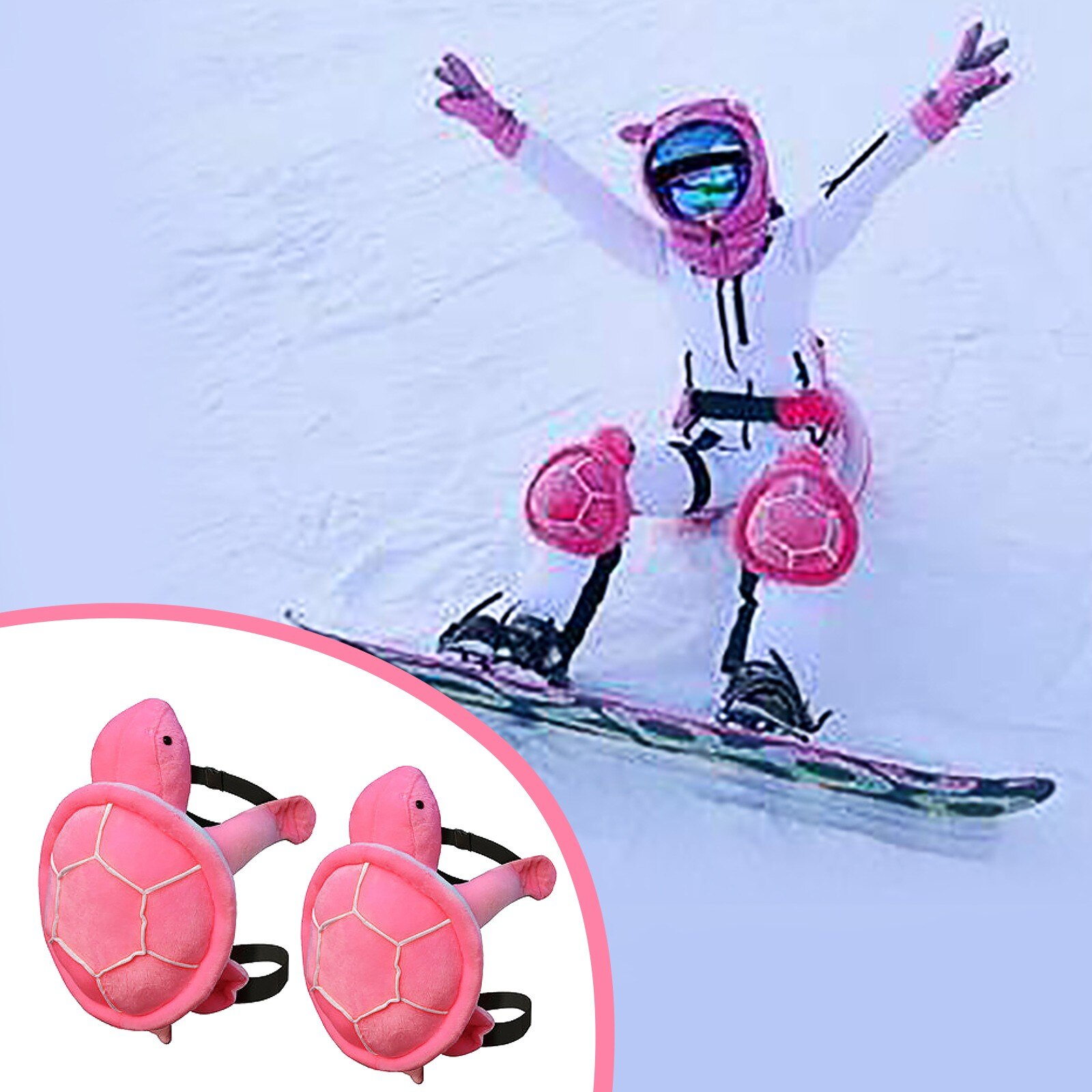 Utendørs sport ski skøyter hofte beskyttelse voksne barn snowboard beskyttelse ski utstyr barn sport sikkerhet kne pad hodepute #g4: B
