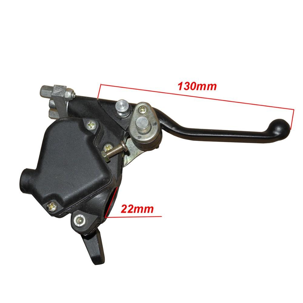 22mm Mini ATV Thumb Throttle with Dual Brake Lever for 43cc 47cc 49cc Mini ATV Quad