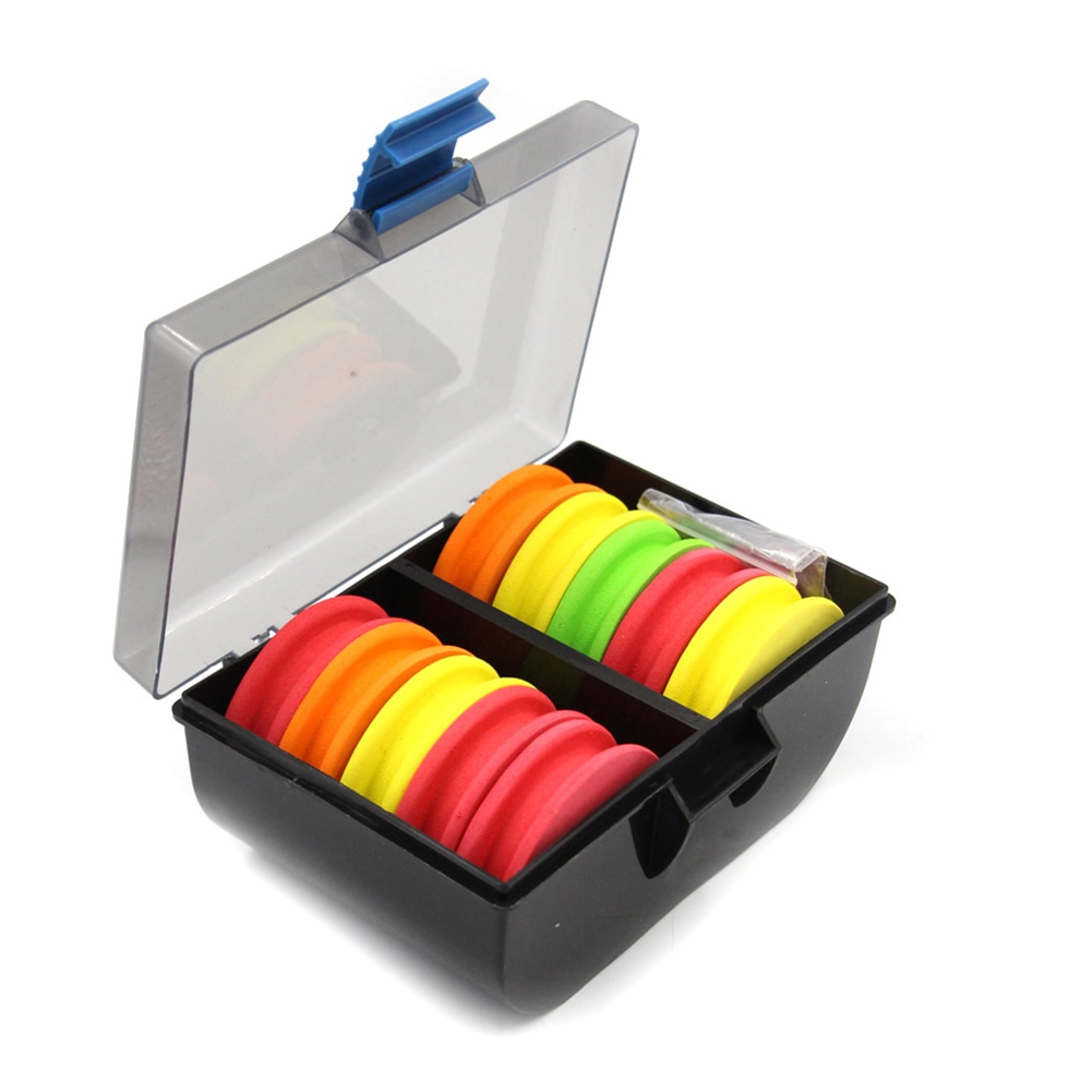 Devanadera de aparejo de espuma Eva, sistema de aparejo de Pesca en el mar, nuevos accesorios de herramientas de aparejos de Pesca Iscas, 20 unids/caja