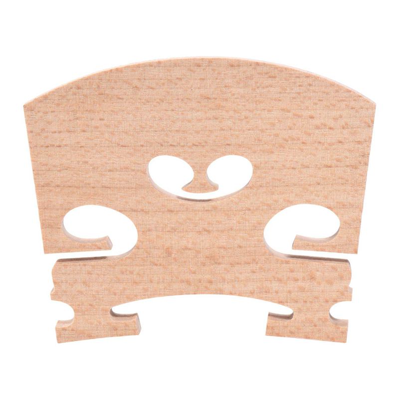 5 piezas de arce 4/4 de tamaño completo puente de violín Qin code violín Accesorios