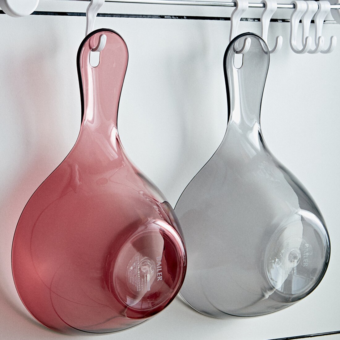 Cuchara de agua PCTG de plástico para cocina, cuchara de agua de baño para bebés y niños, cucharón, herramienta para lavar el cabello