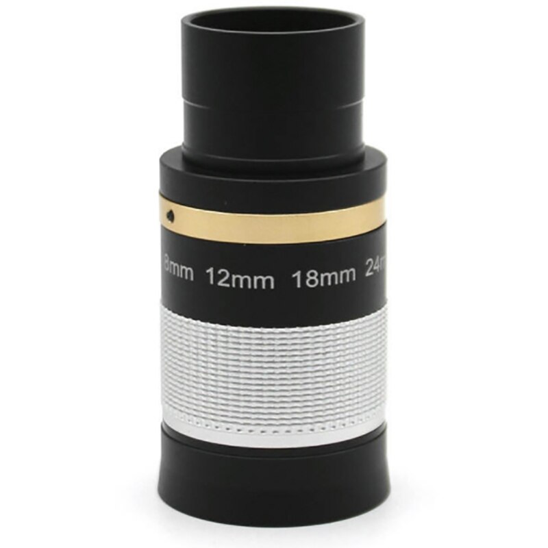 1.25 Inch 8-24mm Zoom Eyepiece Optical Astronomical Telescope Mirror Astronomical Telescope All Metal Goggles
