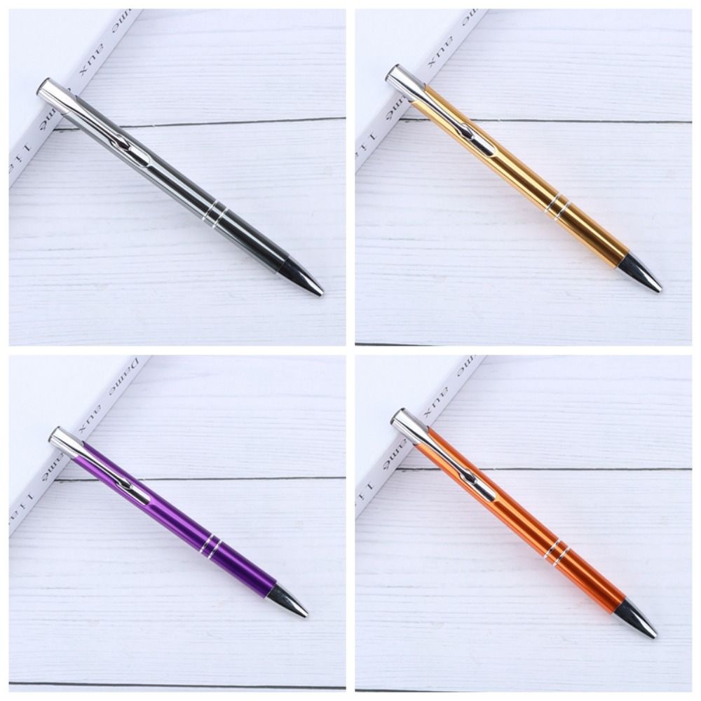 Luxury Metal Ballpoint Pen Waterproof Inktight Signature Pen Durable Multifunction Small Student Prizes