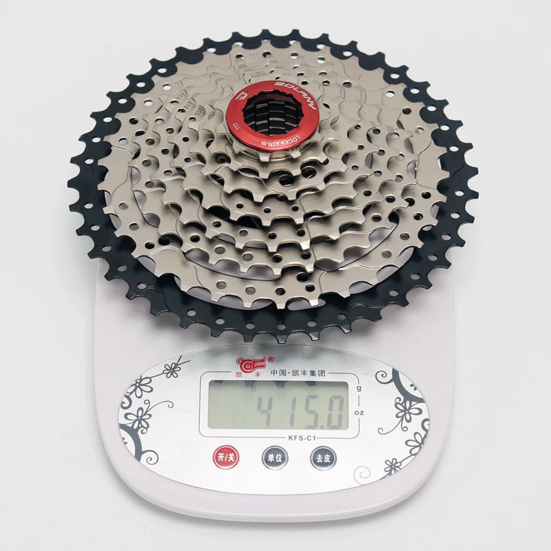 Cassette Vélo BOLANY 10 Vitesses 11-50T – Pignons Large Gamme Pour VTT, Montagne – Compatible Avec Dérailleur Longue Cage