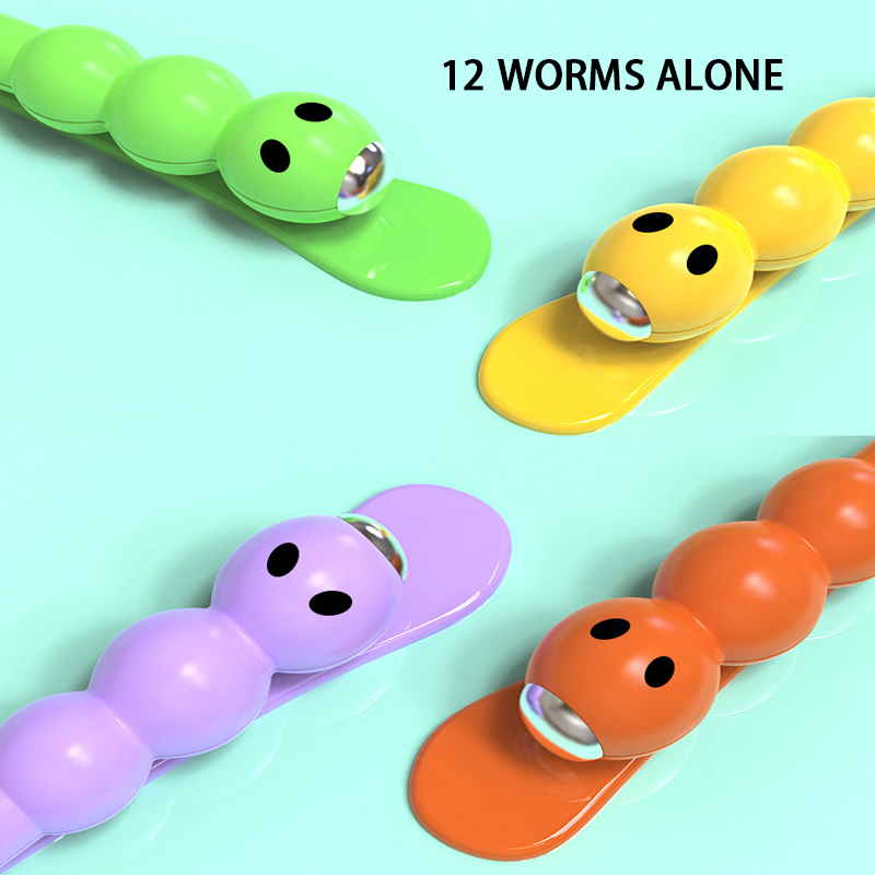 Specht Insekten Fang Spiel Intelligenz Entwicklung FrüHenne Bildung Puzzle Junge und Mädchen freundlicher Magnetischen Angeln Spielzeug: 12 Würmer allein