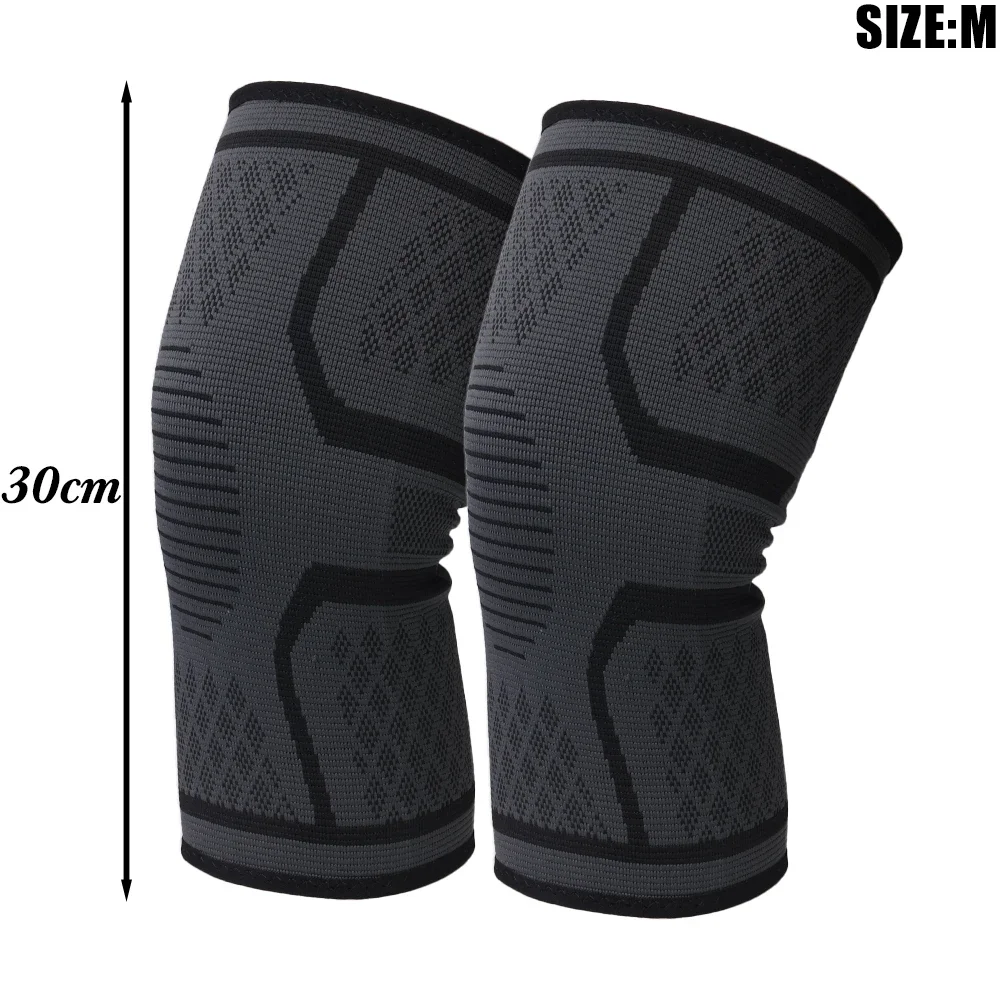 Kniebandage, Knie-Kompressionsmanschette für Knieschmerzen, Laufen, Gewichtheben, Kniebandagen, Unterstützung, atmungsaktiv, für Arthritis, Sport, Fitnessstudio: Elfenbein
