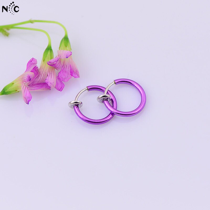 Einfache Punk Bar Lappen durchbohren Zunge Bauch Lippe Ring Knorpel Ohrringe Brincos Für Frauen ErkläSprosse Ohr Schmuck Nase Ringe