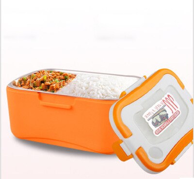 12v/24v/220v elektriske riskoger bil varmeisolering madpakke opladning riskoger multi mad varmeboks til lastbil bil: Orange / 24v