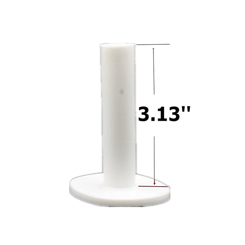 Golf gummi tee 3 stk/pakke 1.5/2.25/2.75/3.0/3.13 tommer driving range øvelsesværktøj holdbar golf tees holder hvid finger ti