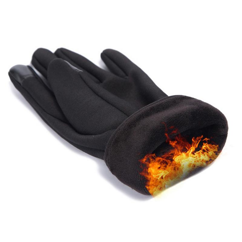 Guantes de viaje antideslizantes con pantalla táctil para deportes al aire libre, guantes reflectantes finos de terciopelo para correr, originales