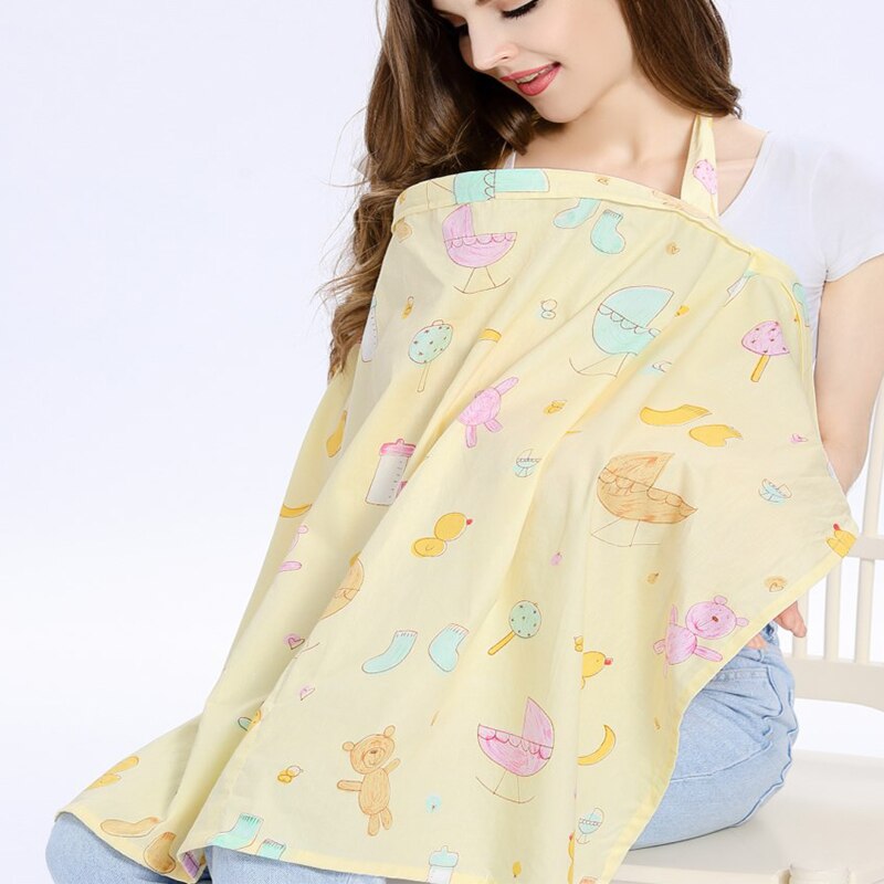 Serviette d&#39;allaitement en coton pour maman et bébé, 100x70cm, couverture d&#39;allaitement, tissu Anti-éblouissement