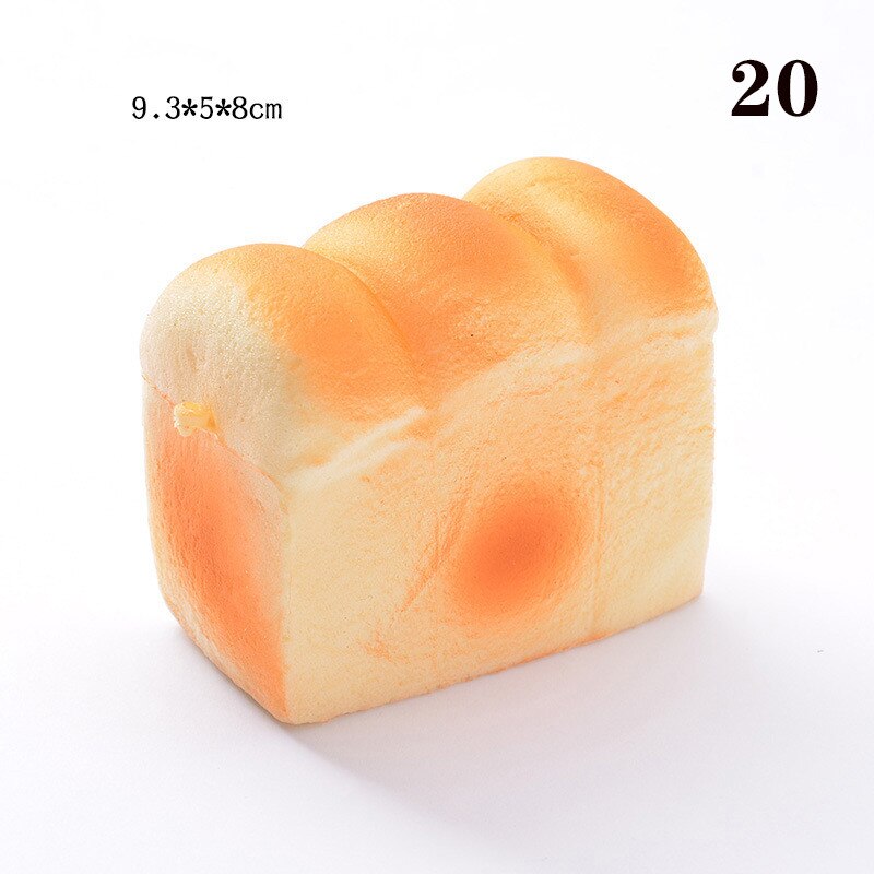 Cake Squishy colorful Hanamaki Bread Squishies Toy Squeeze Squishi Toy Squishie Slow Rising Stress Relief Toys For Childrens: 20