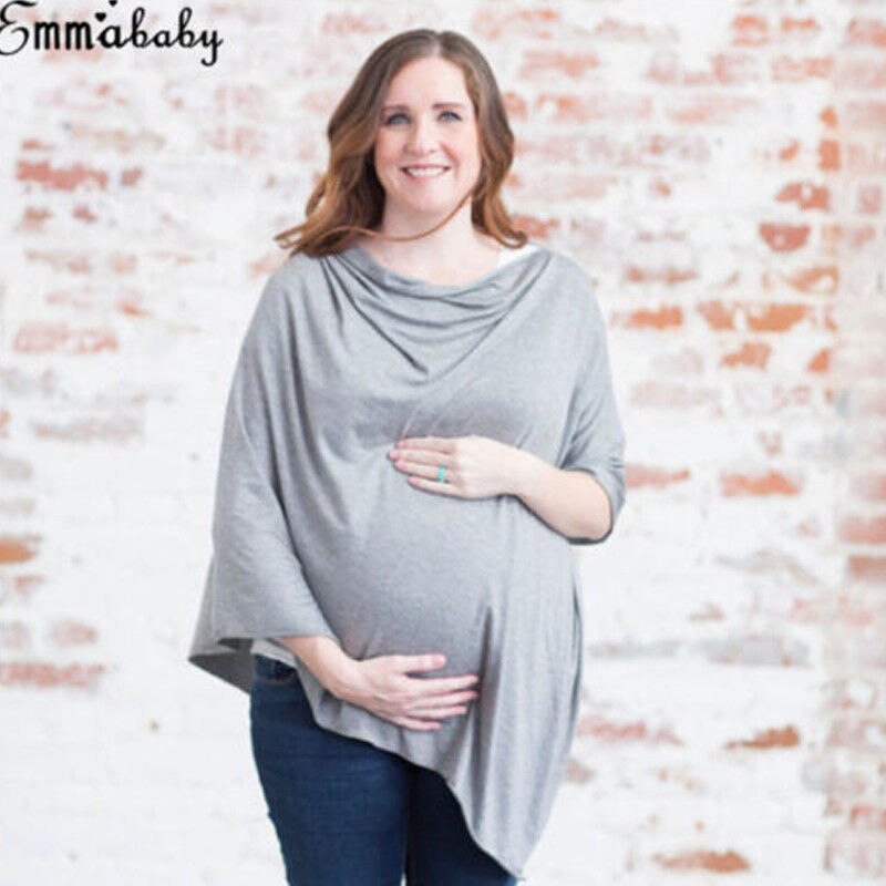 PUDCOCO Baby Mum Borstvoeding Verpleging Poncho Cover Up Uier Covers Blouse Sjaal Verpleging Covers