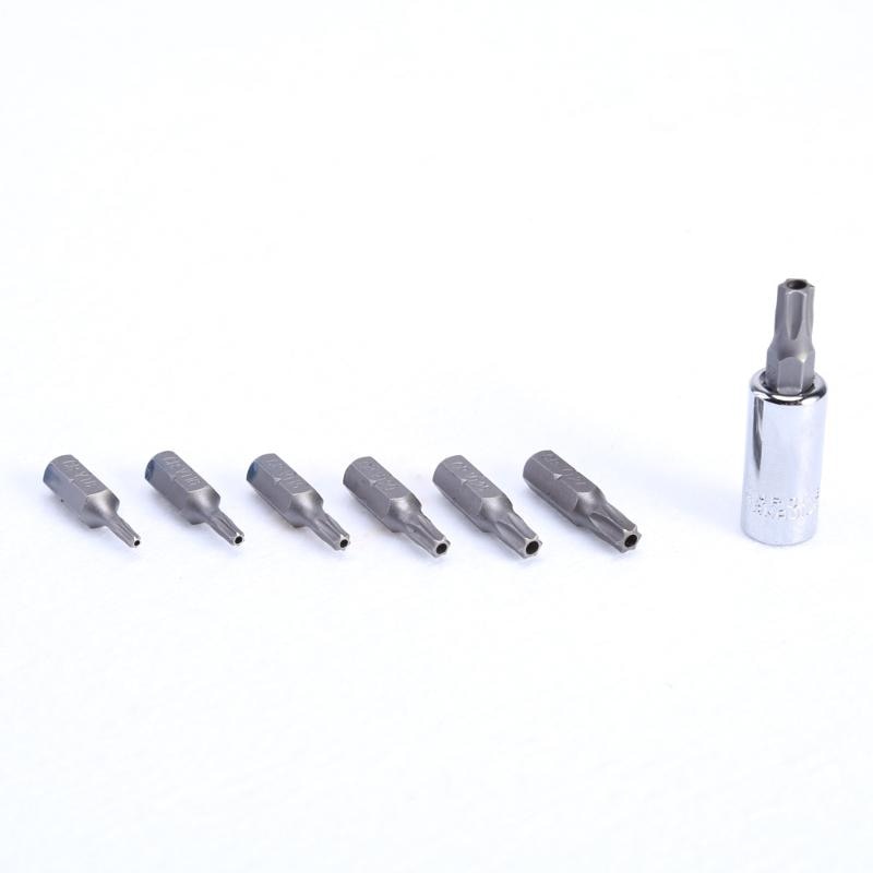 29Pc Security Star Torx Sockets Set Bit Male Female Sockets Ratchet Screwdriver Bit Socket Set