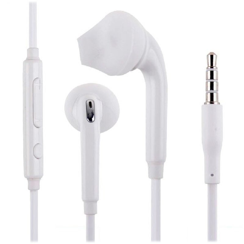 Auriculares con micrófono, compatibles con Samsung, manos libres, botón para responder a colgar