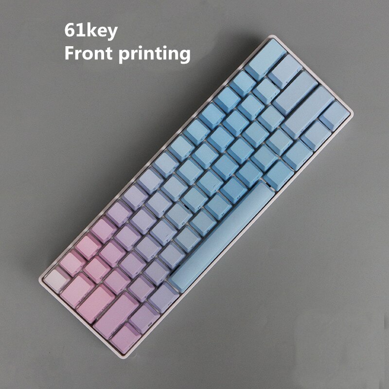 PBT keycap Poker2 gh60 61 keys are available in a variety of colors, suitable for most mechanical keyboards: 4