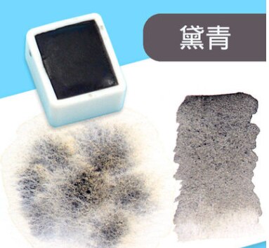 Super Vision Gelaagde Kleur Aquarel Pigment Water Kleur Verf Half Pan Voor Schilderij Tekening: 10  Color