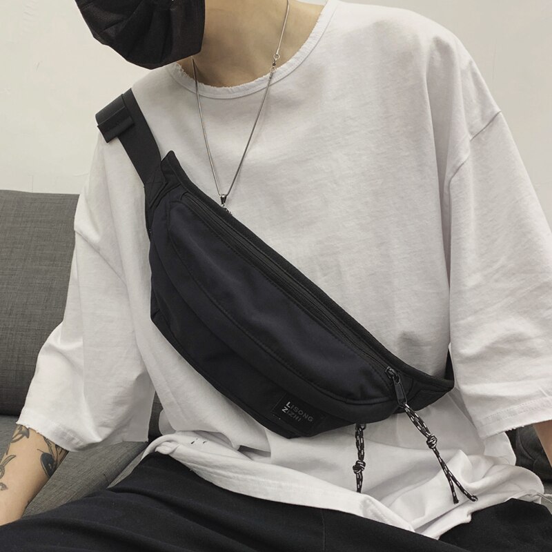 Saco da cintura ombro saco do mensageiro marca multifuncional pequeno leve diagonal lazer esportes peito saco feminino