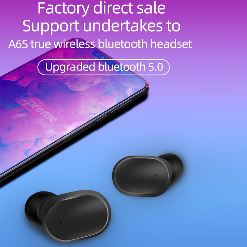 Auriculares TWS A6S inalámbricos por Bluetooth, PK, Xiaomi Redmi Airdots Air 2 SE Airdots mi PRO 2, auriculares con cancelación de ruido