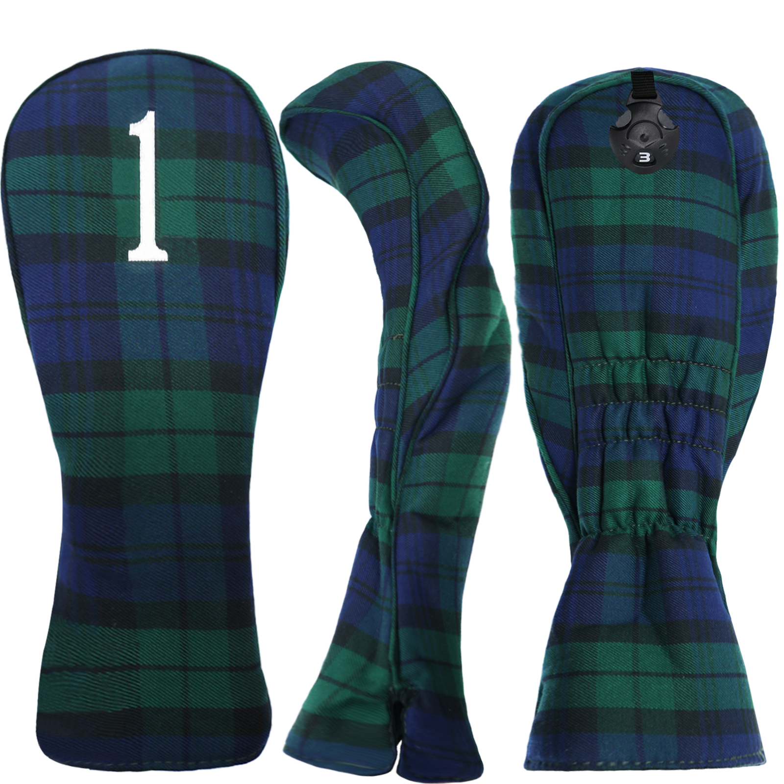 #1 #3 #5 Golf Head Cover Driver Fairway Hybrid Mixed Wood Putter HeadCover Woods Clubs Protector Blue Green