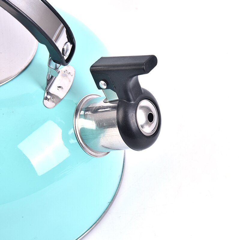 3L Sky Blue Whistling Kettle For Gas Stove Bouilloire 3L Stainless Steel Whistle Tea Kettle Water Bottle