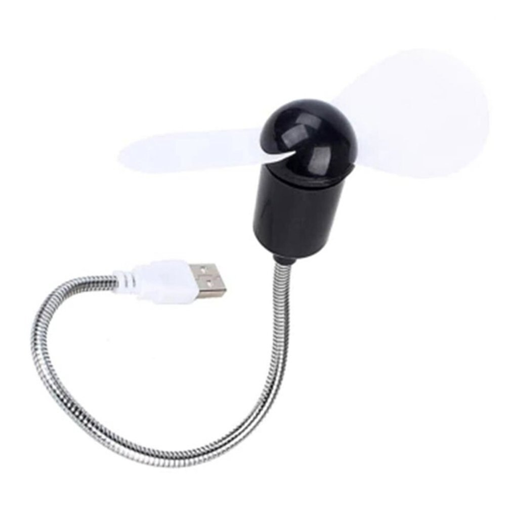 Mini Snake Fan Silent Soft Leaf Fan Computer Usb Fan Bendable Freely Mini Soft Leaf Snake Silent Fan